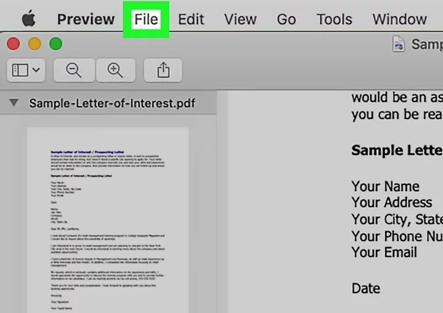 Как уменьшить размер файла PDF в Mac OS