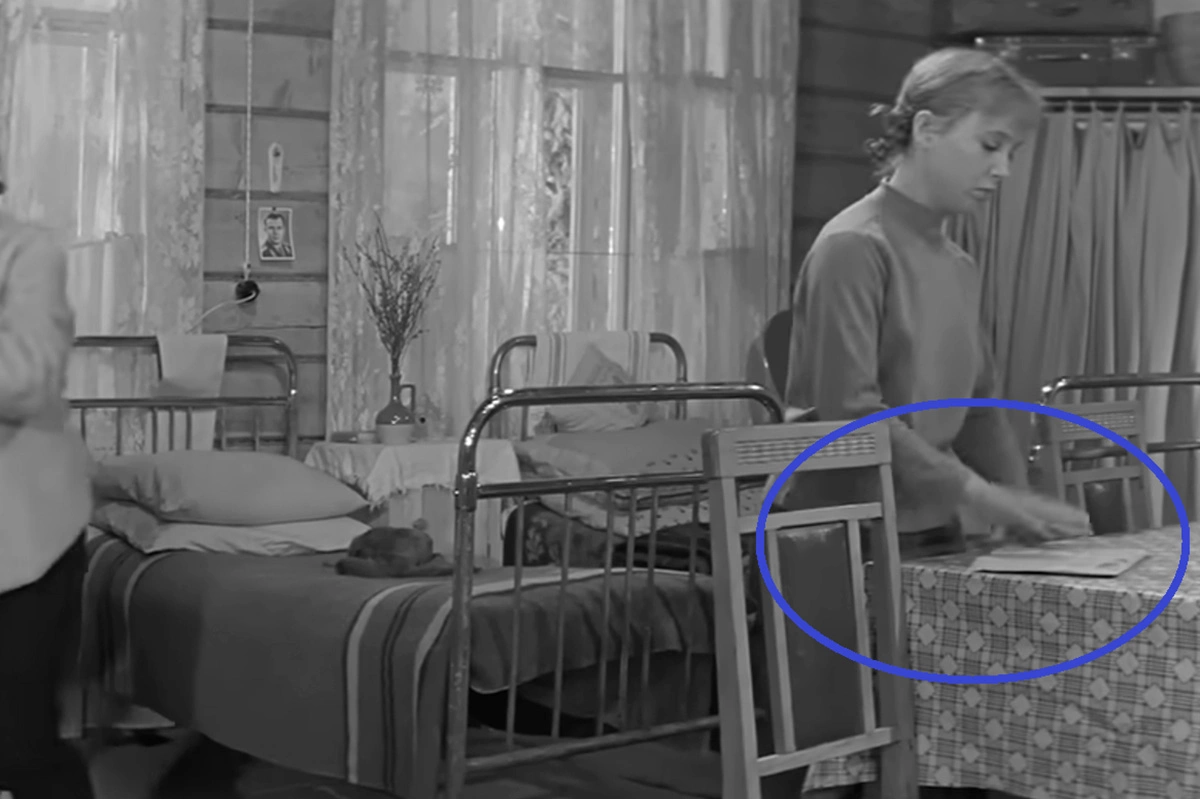 Кадр из фильма «Девчата» (1961), режиссер Юрий Чулюкин