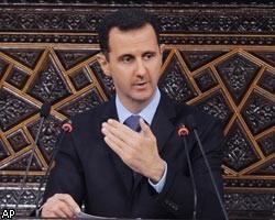Б.Асад рассчитывает на поддержку России