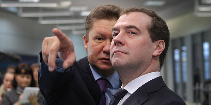 «Газпром» попросил Медведева снять ограничения на торговлю газом на бирже