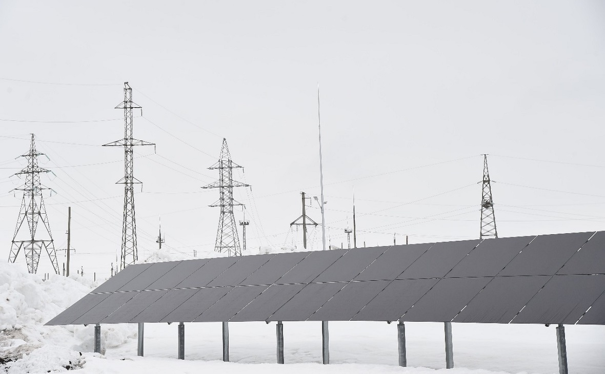 Бурибаевская солнечная электростанция в Башкирии