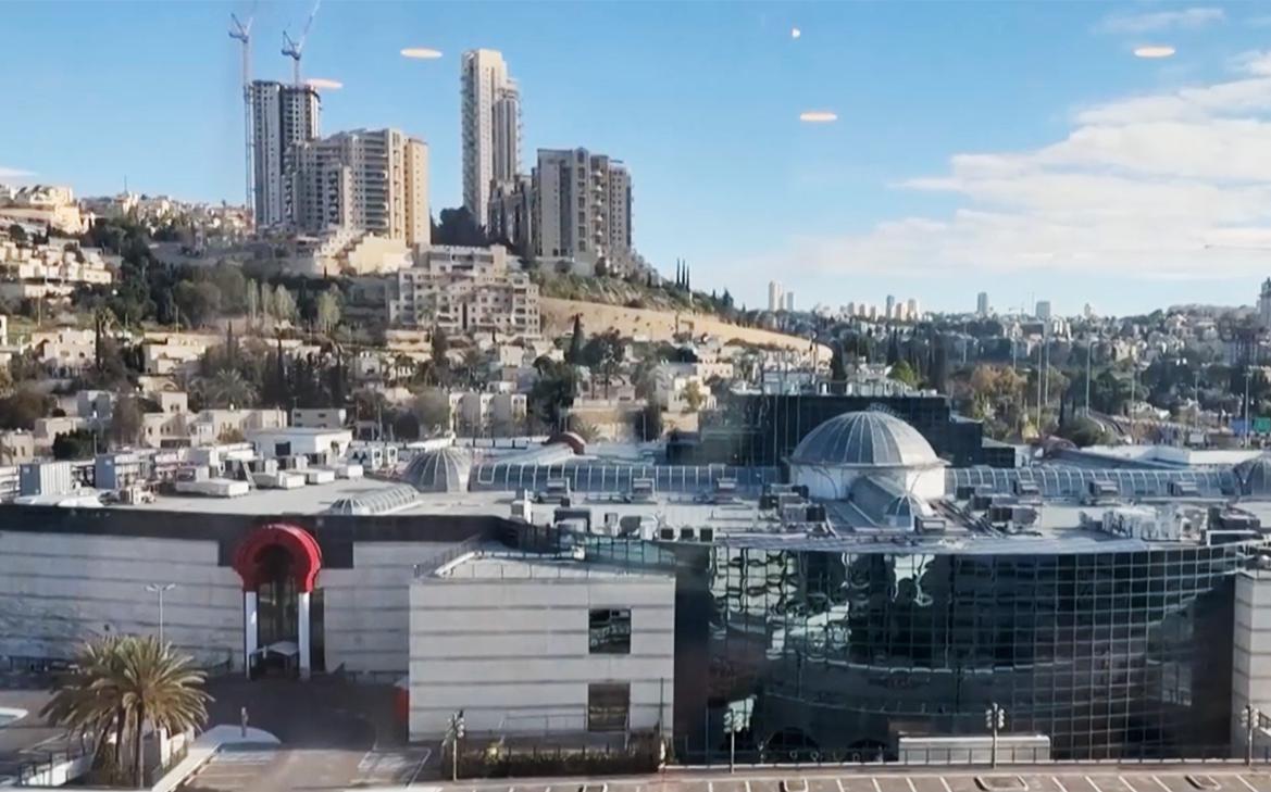 Сирены над Тель-Авивом. Видео