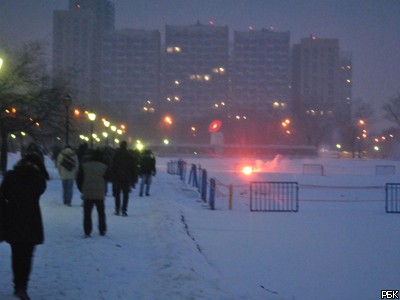 Возле Останкино задержаны около сотни националистов 