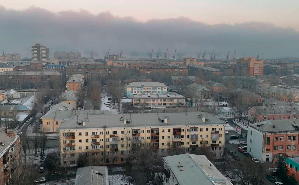 В Красноярске на трое суток объявили «режим черного неба»