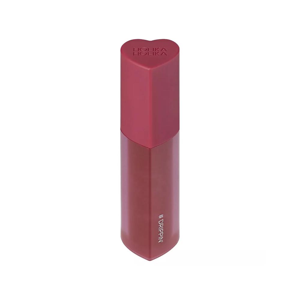 Глянцевый стойкий блеск-тинт для губ, Heart Crush, оттенок #Dripping&#39;, Holika Holika, 903 руб. (&laquo;Лэтуаль&raquo;)