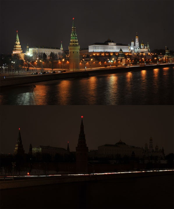 Кремль во тьме