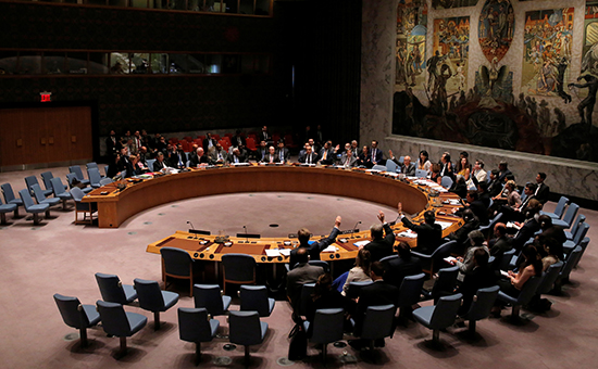 Заседание СБ ООН


