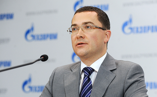 Официальный представитель ОАО «Газпром» Сергей Куприянов