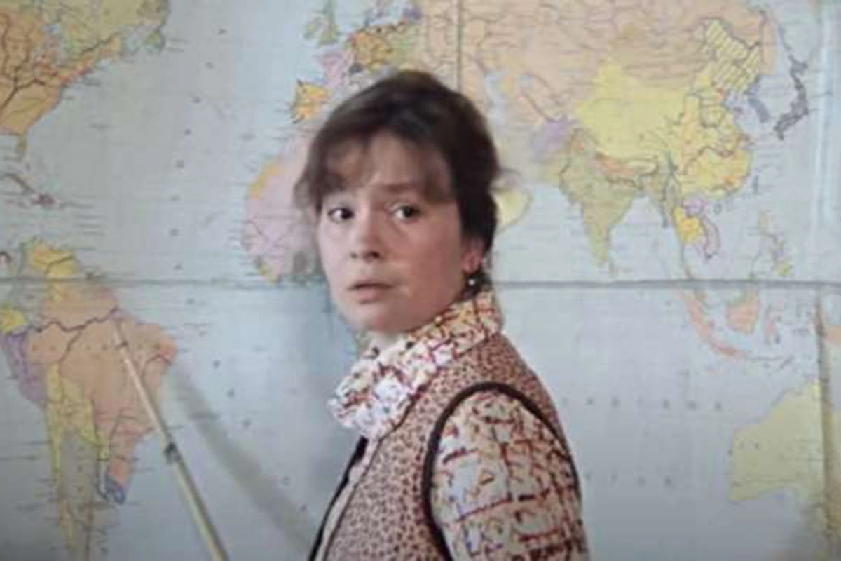 Актриса Наталья Рычагова, кадр из киножурнала «Ералаш»