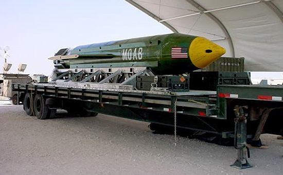 Мощнейшая&nbsp;неядерная&nbsp;бомба GBU-43/B


