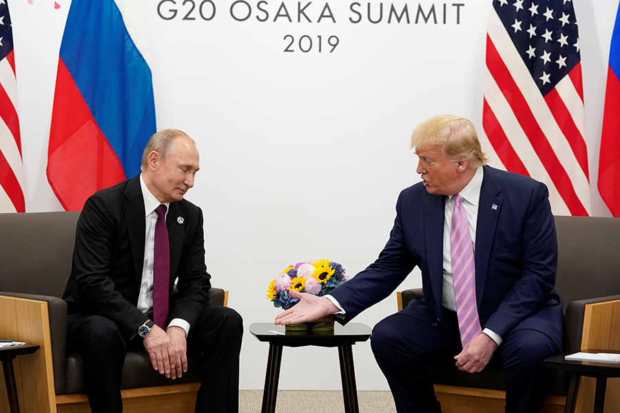 Президент США назвал отношения с лидером России очень хорошими