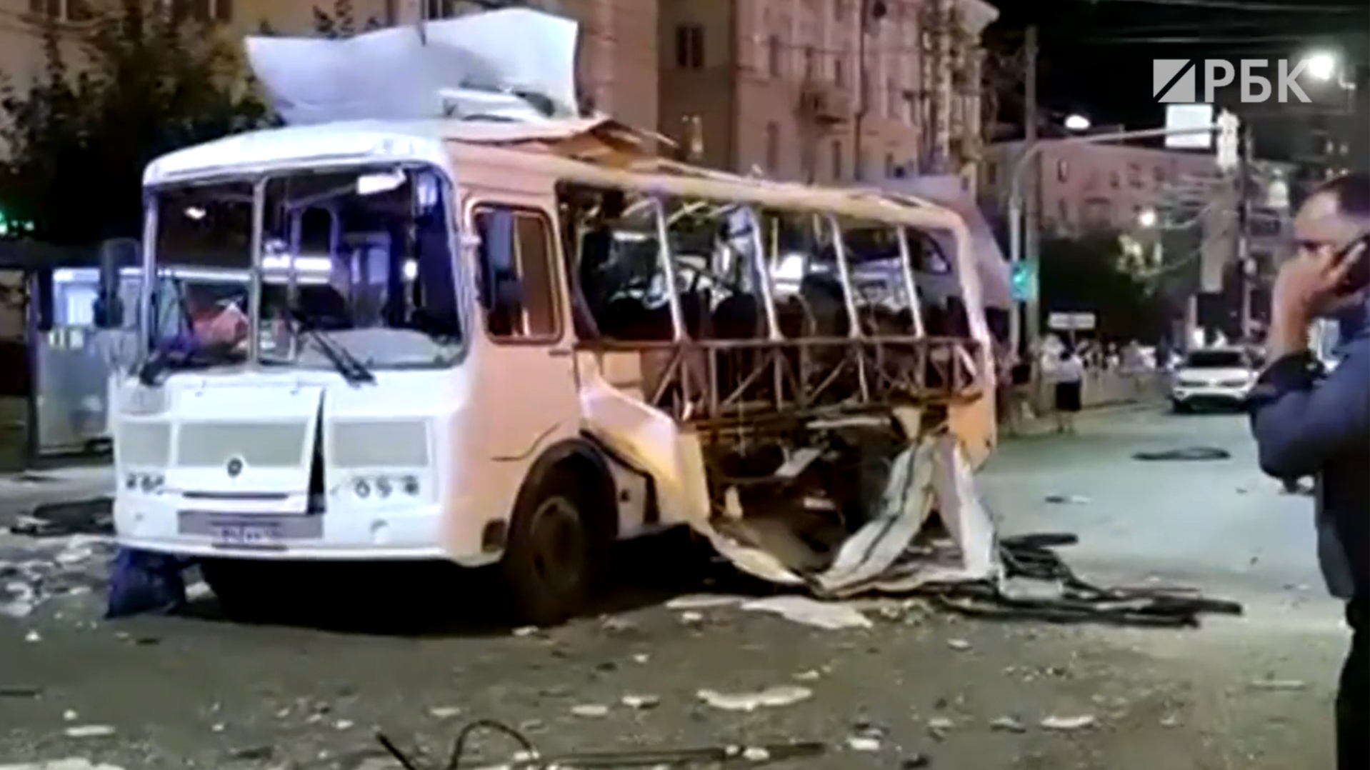 Число пострадавших при взрыве автобуса в Воронеже выросло до 26 человек