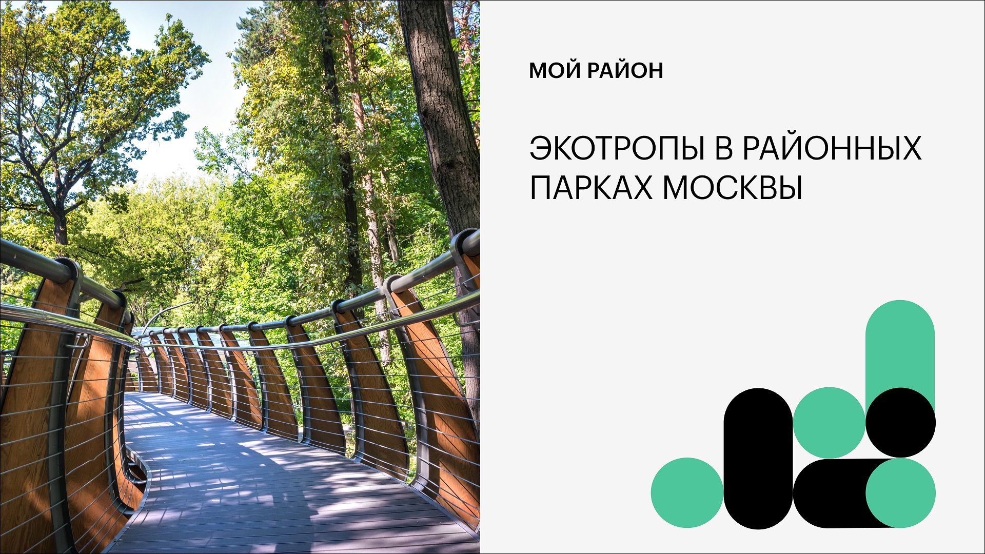 Экотропы в районных парках Москвы