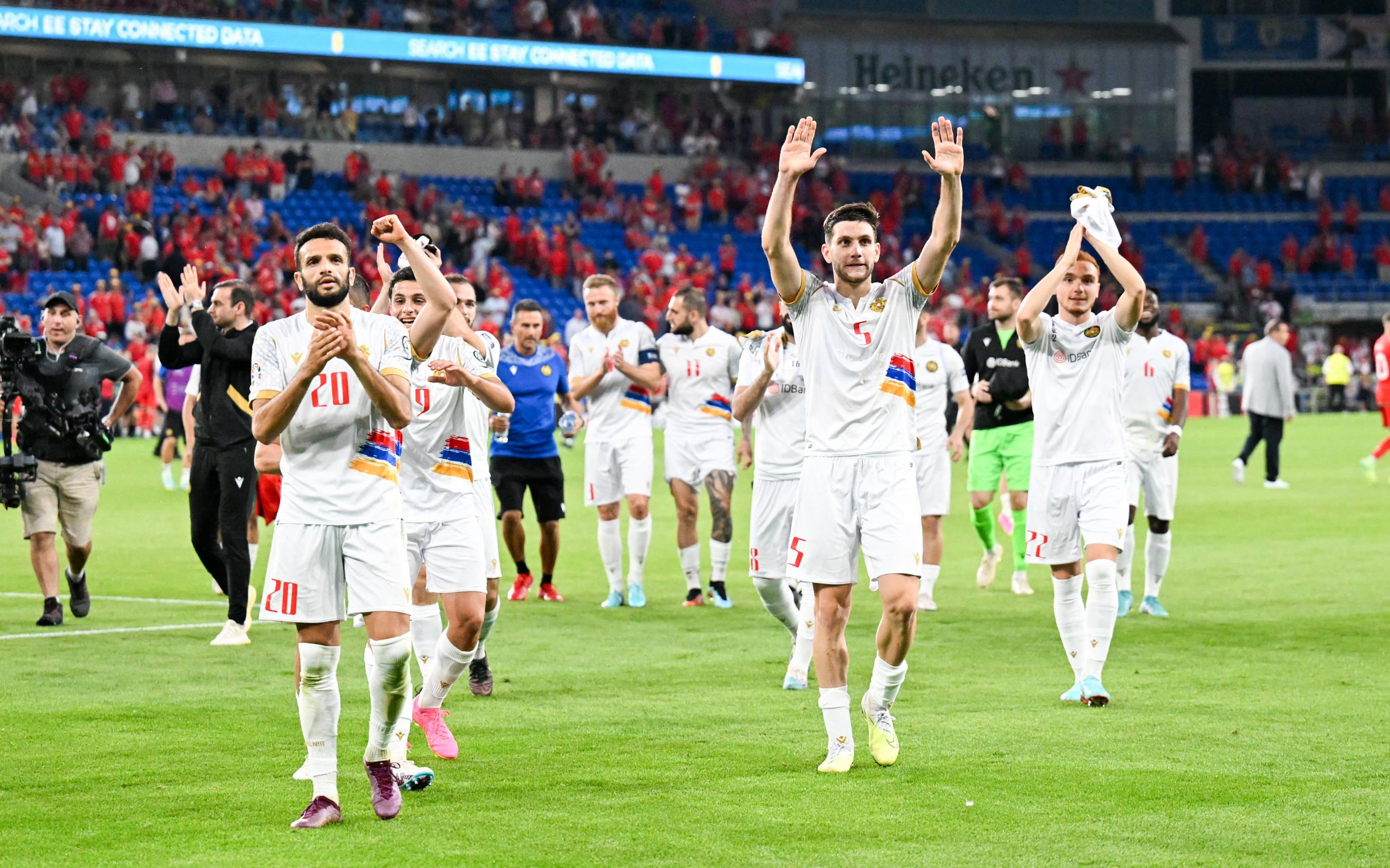 Сборная Армения сыграла вничью с Турцией в отборе к Евро-2024