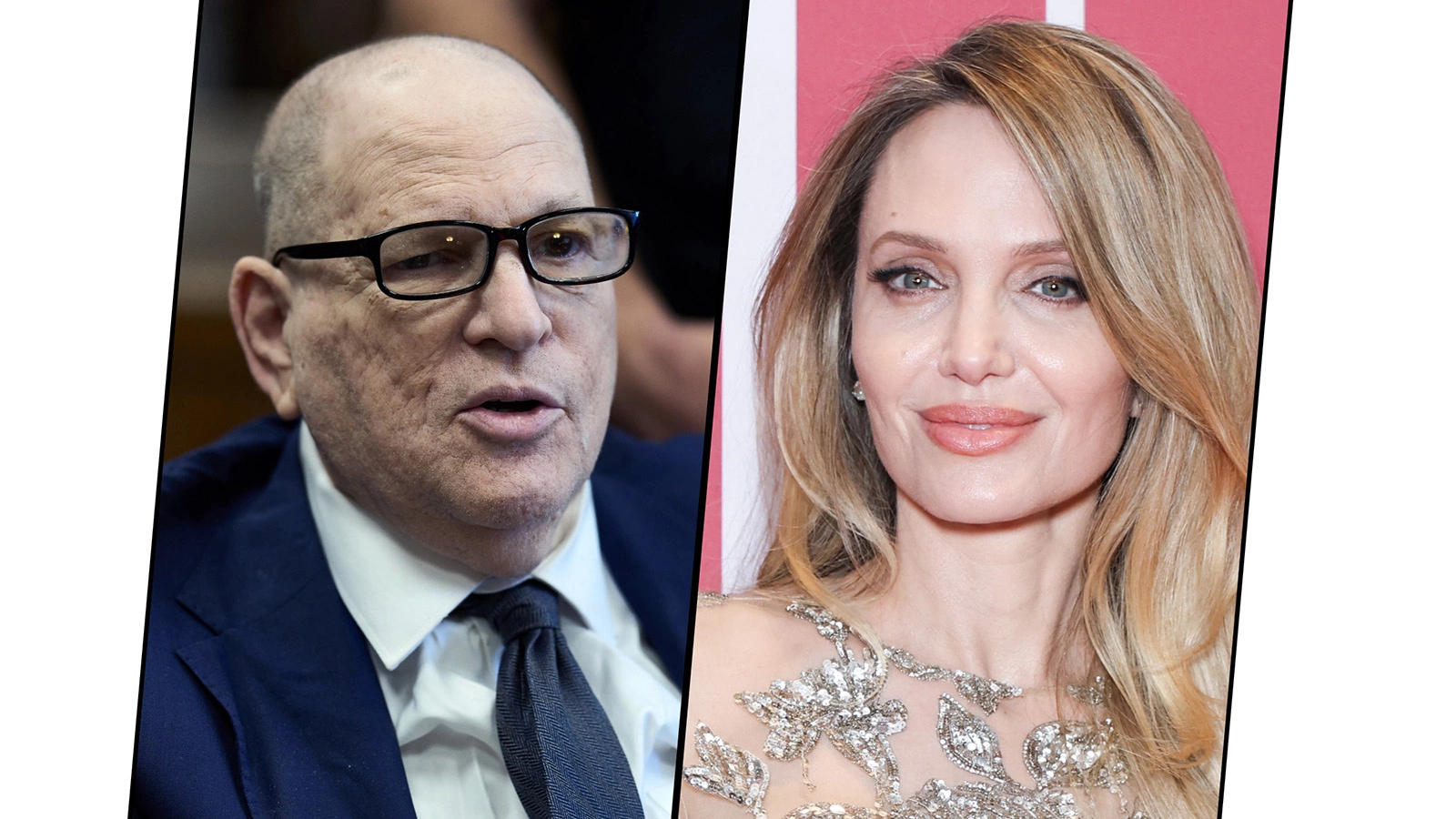 Харви Вайнштейн и Анджелина Джоли