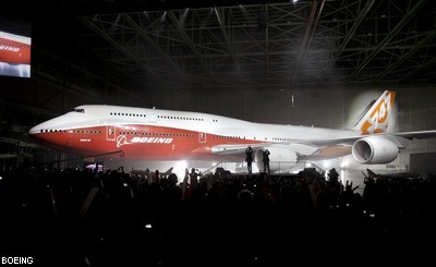 Новый Boeing 747-8 Intercontinental 