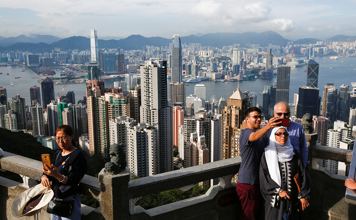 Гонконг туристы
