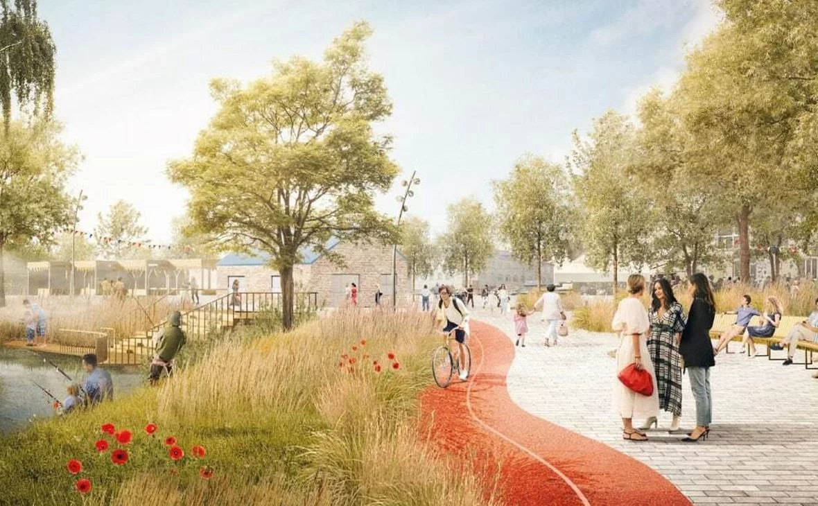 визуализация проекта "Цветущий берег Мелеуза"