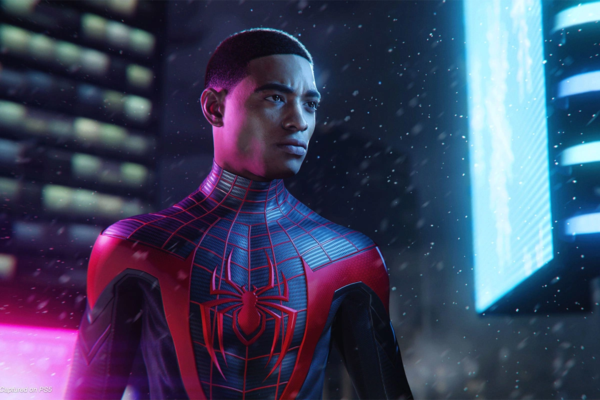 <p>Кадр из игры Marvel&rsquo;s Spider-Man: Miles Morales</p>
