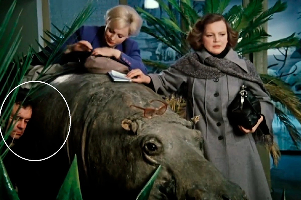Кадр из фильма «Гараж», режиссер Эльдар Рязанов, 1979 год