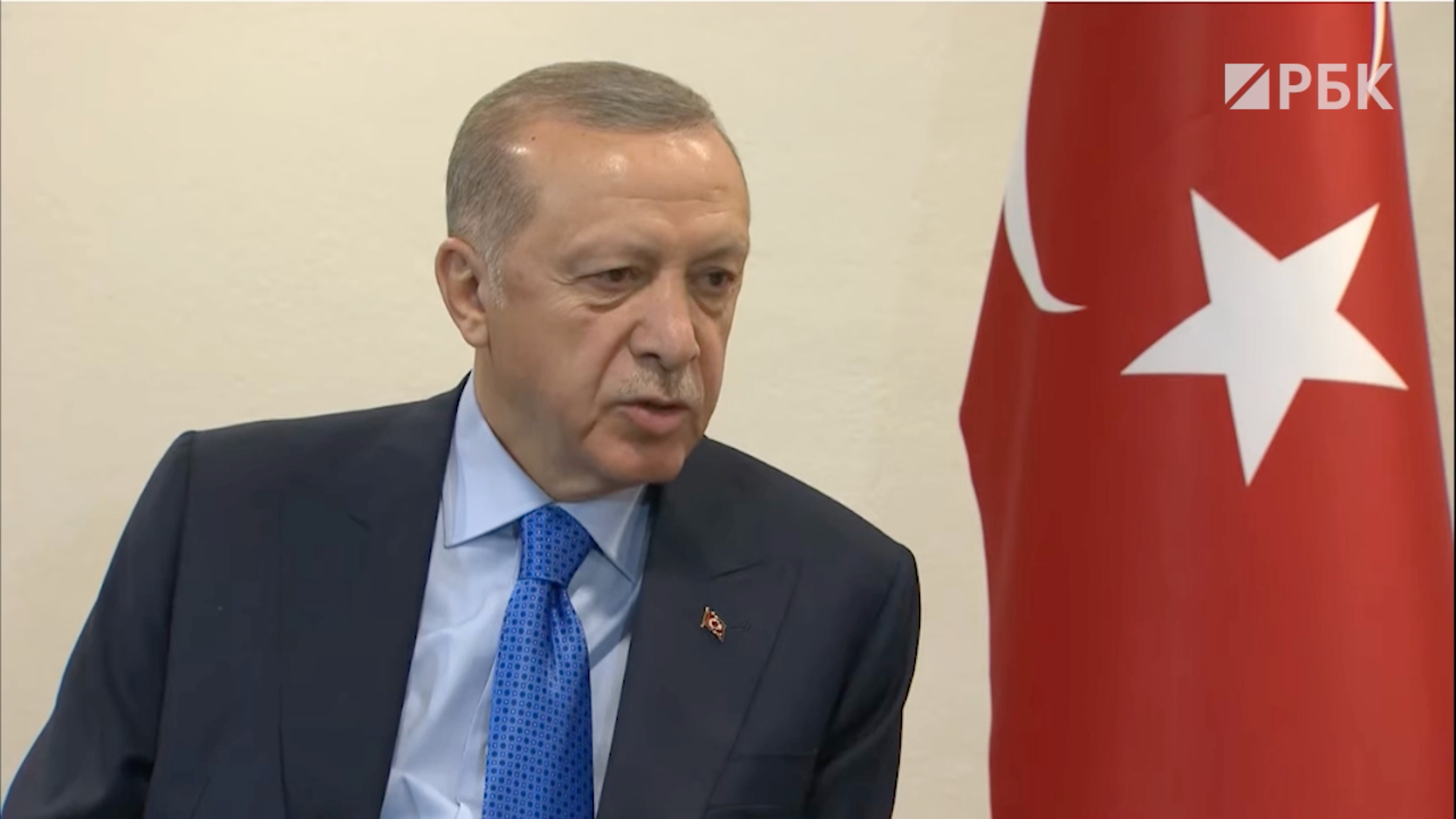Эрдоган назвал конструктивной позицию России на переговорах по зерну