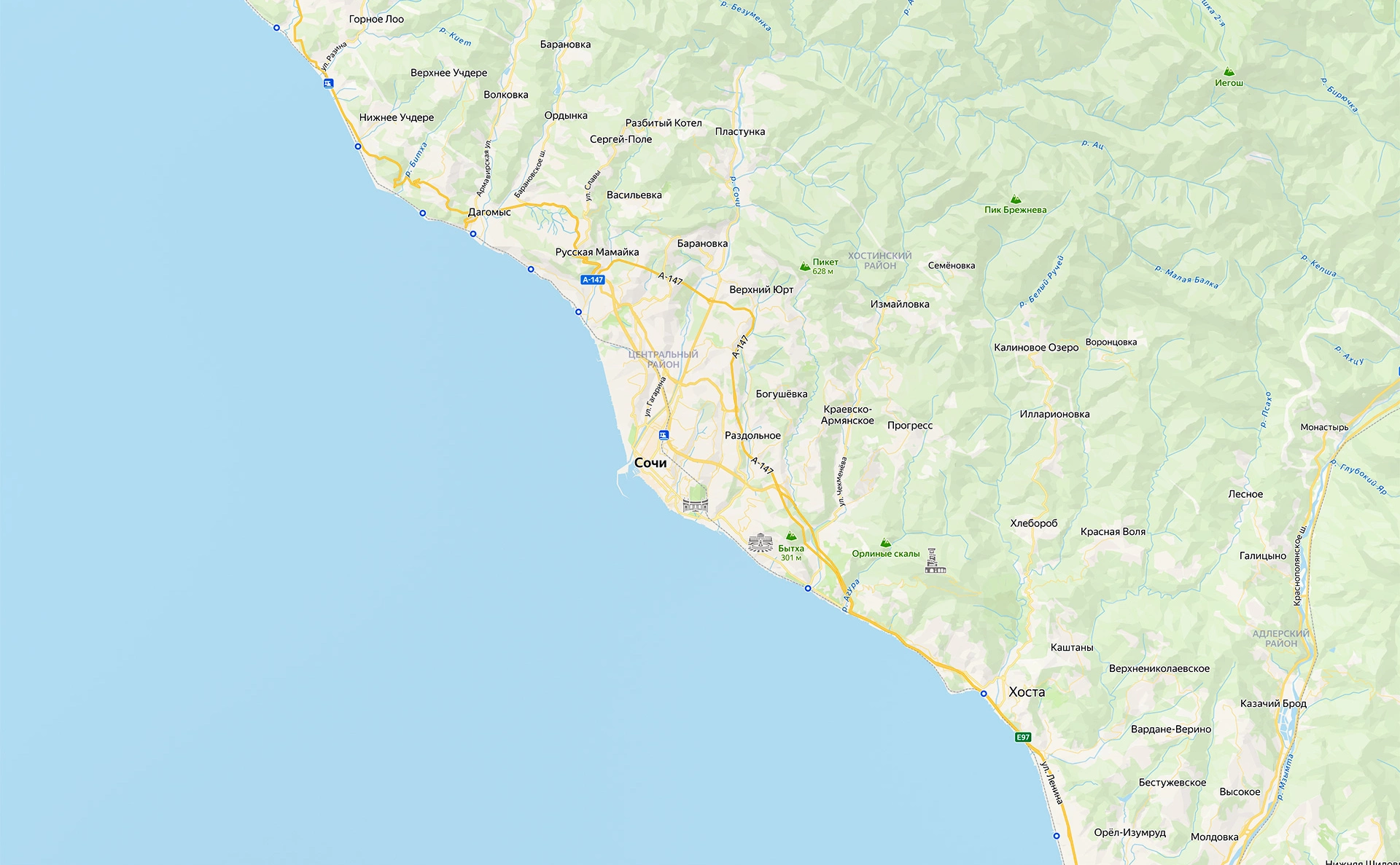 сервис «Яндекс.Карты»