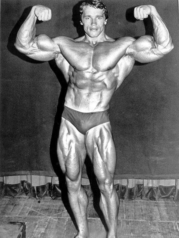 Арнольд Шварценеггер перед защитой титула на своем пятом конкурсе «Мистер Олимпия» в 1974 году
