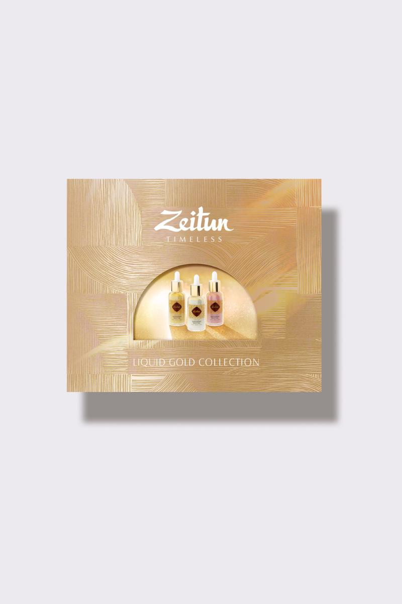Подарочный набор мерцающих масел&nbsp;для тела &laquo;Жидкое золото&raquo;, Zeitun, 2411&thinsp;руб. (Ozon)