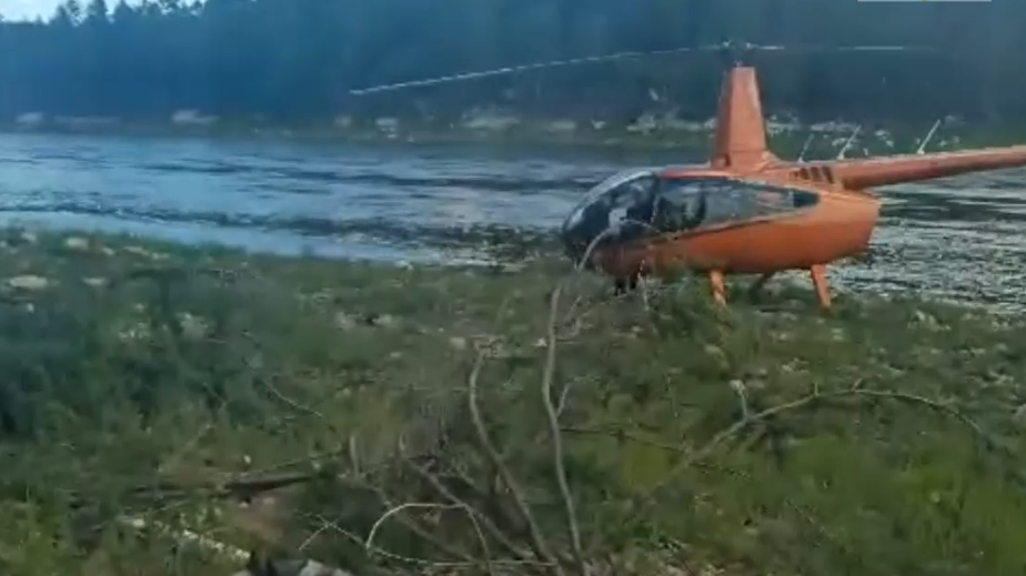 В Амурской области разбился вертолет