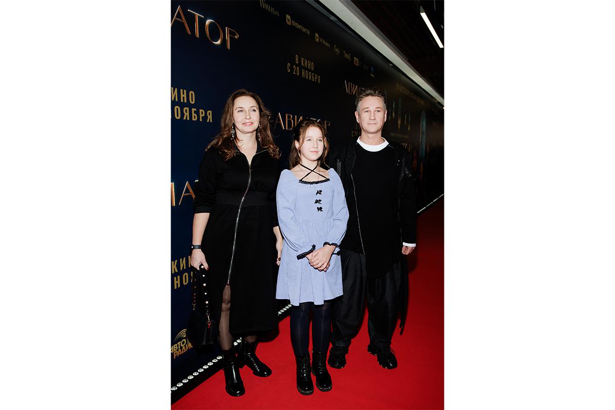 Антон Шагин с семьей