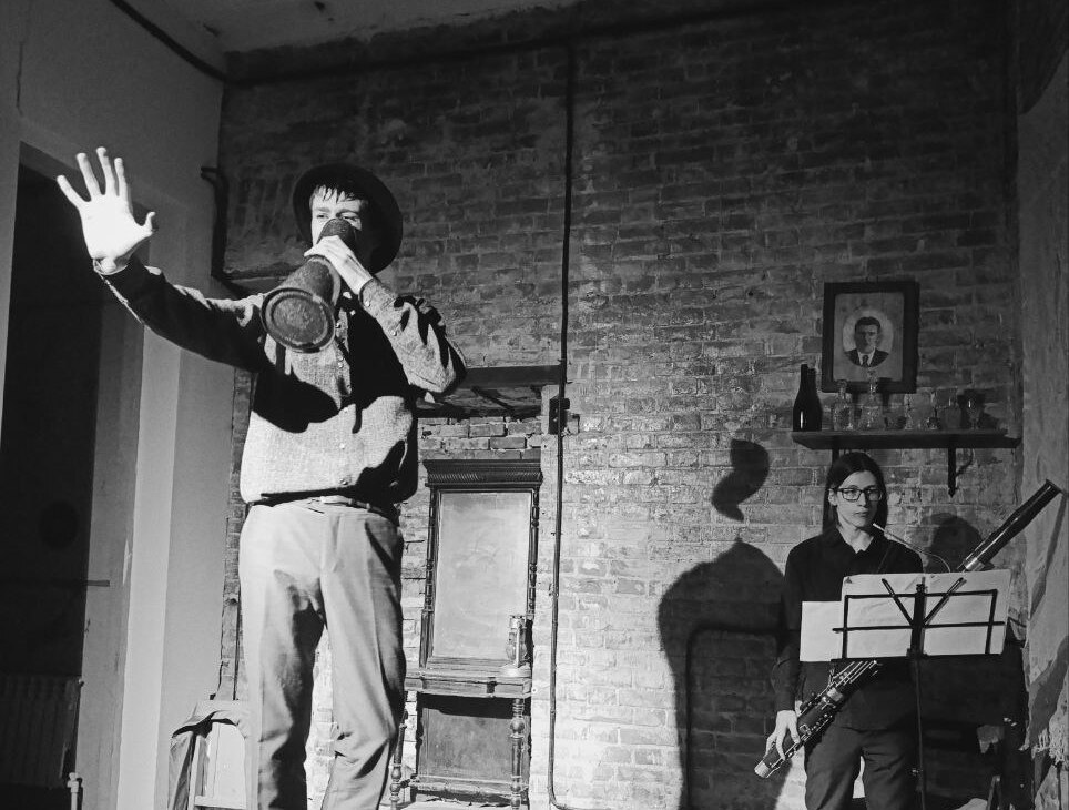 Театр живых импровизаций Ольги Калашниковой (г.Ростов-на-Дону), моноспектакль &laquo;Облако в штанах&raquo;