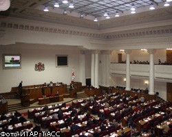 Парламент Грузии утвердил ЧП на всей территории страны