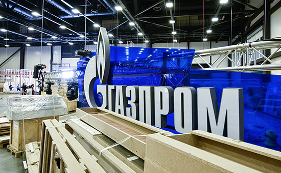 Логотип компании &laquo;Газпром&raquo;



