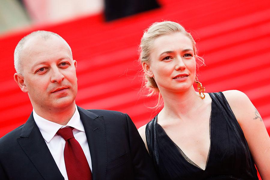 Оксана Акиньшина и ее супруг продюсер Арчил Геловани, 2017 год