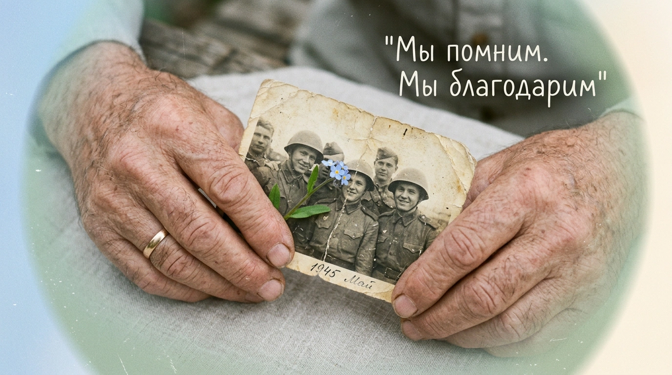 40 праздничных открыток к 9 Мая. Скачайте и отправьте