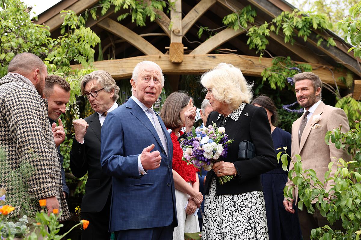 Король Великобритании Карл III и королева Камилла на выставке цветов RHS Chelsea Flower Show 2026 – Лондон, Великобритания