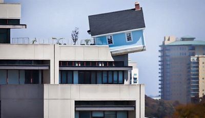 Дома на крышах: Где живут современные Карлсоны. Фото