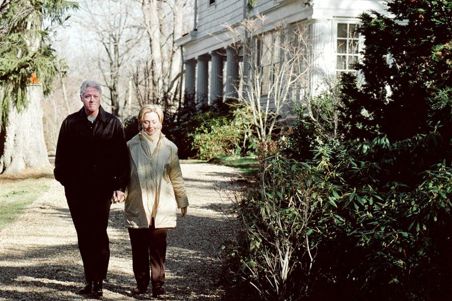 Билл и Хиллари Клинтон, 2000 год