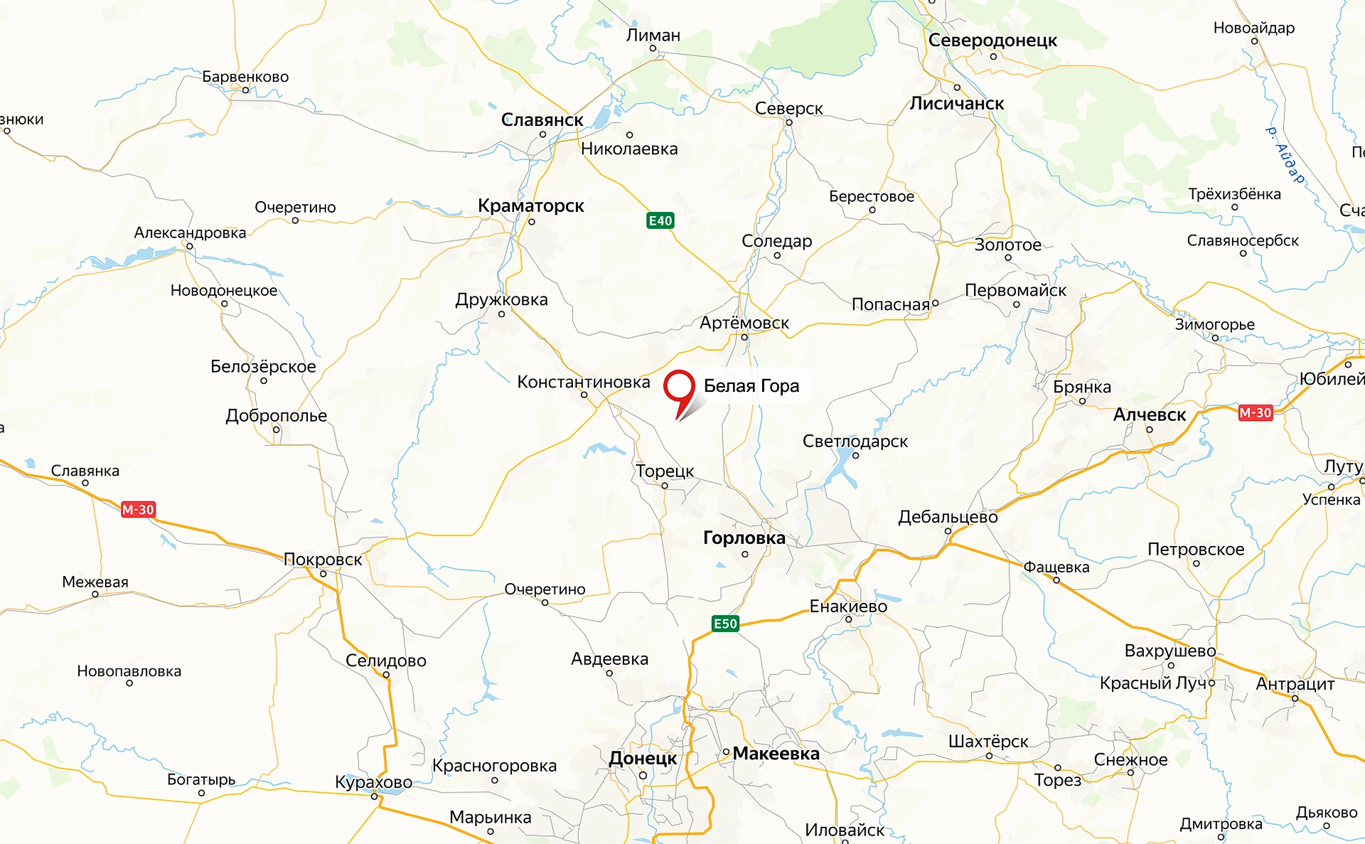 сервис «Яндекс.Карты»