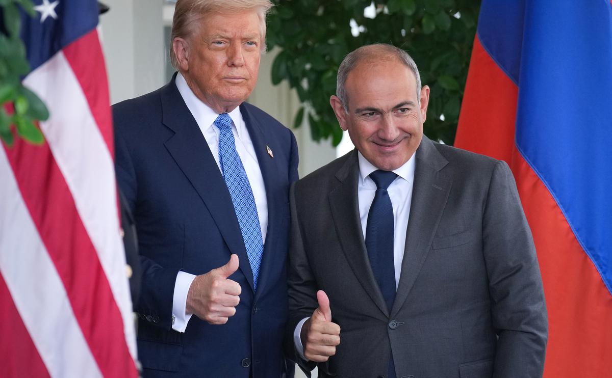 Дональд Трамп и Никол Пашинян