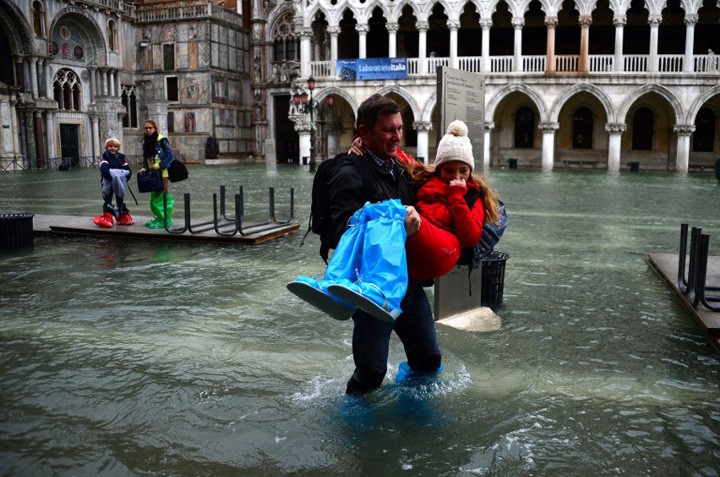 Венеция "ушла под воду"