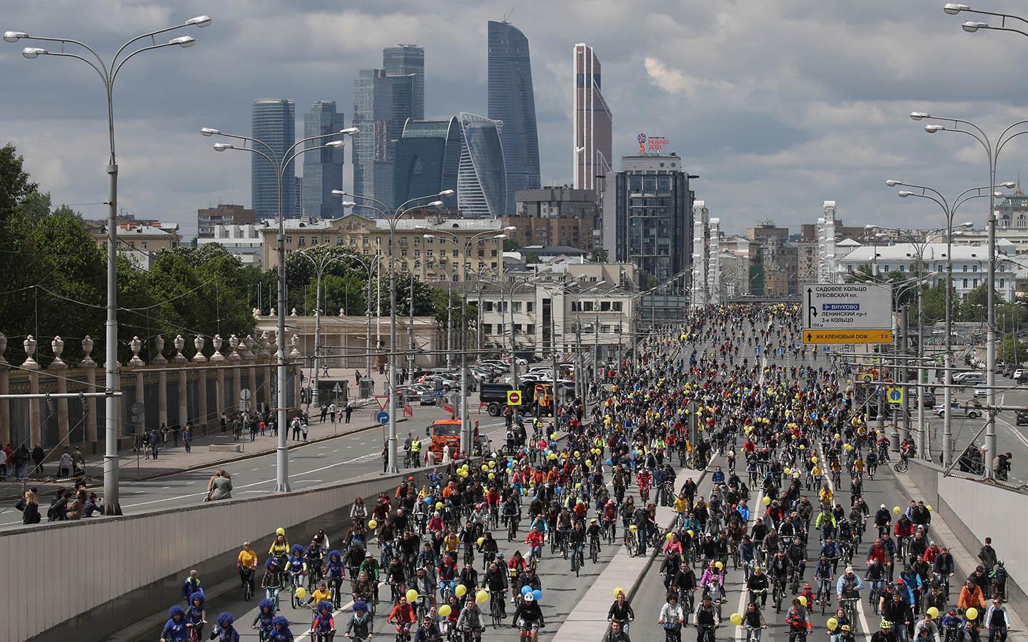 В Москве ограничат движение автомобилей из-за спортивных марафонов