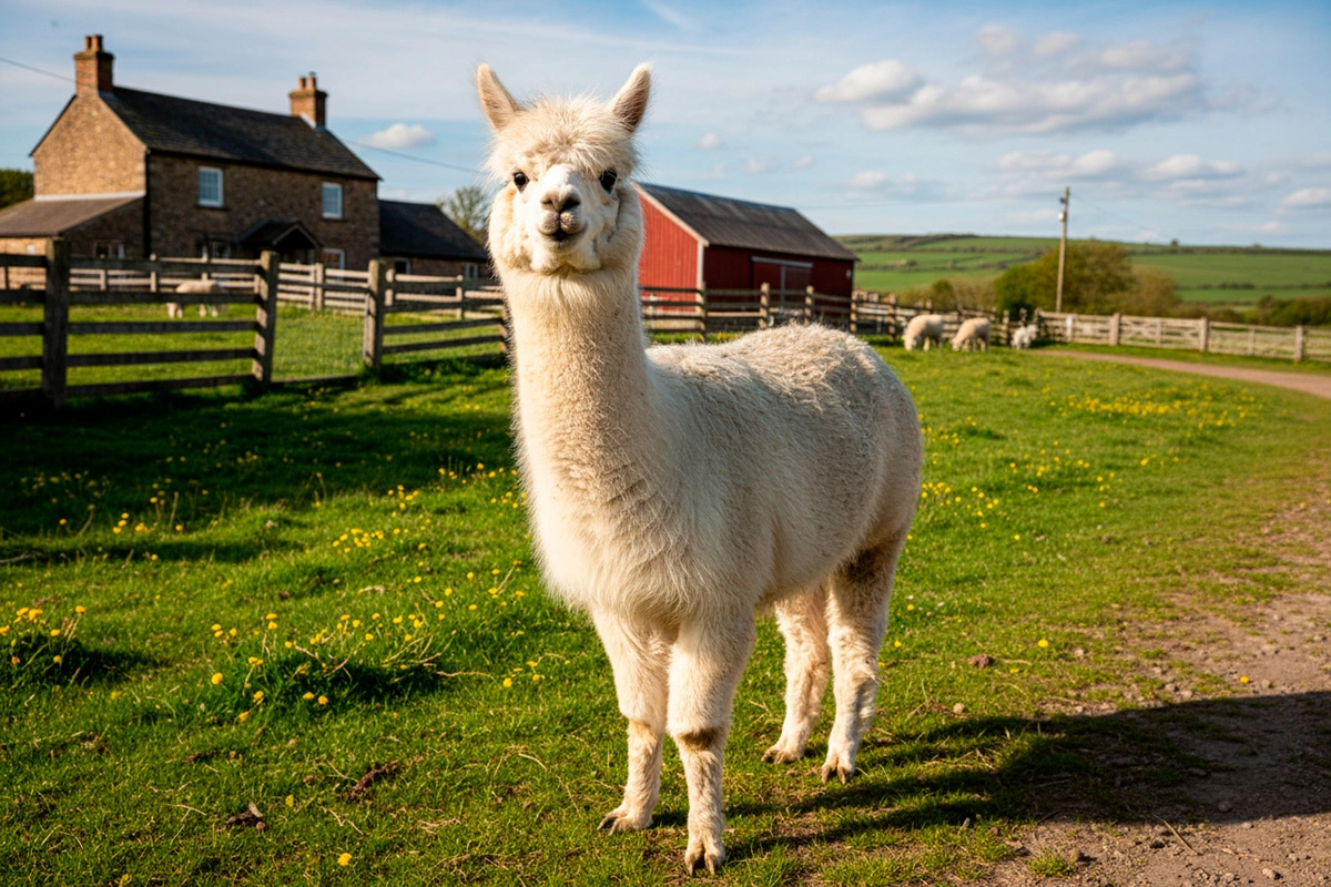Альпак разводят в домашних условиях из-за очень теплой и мягкой шерсти