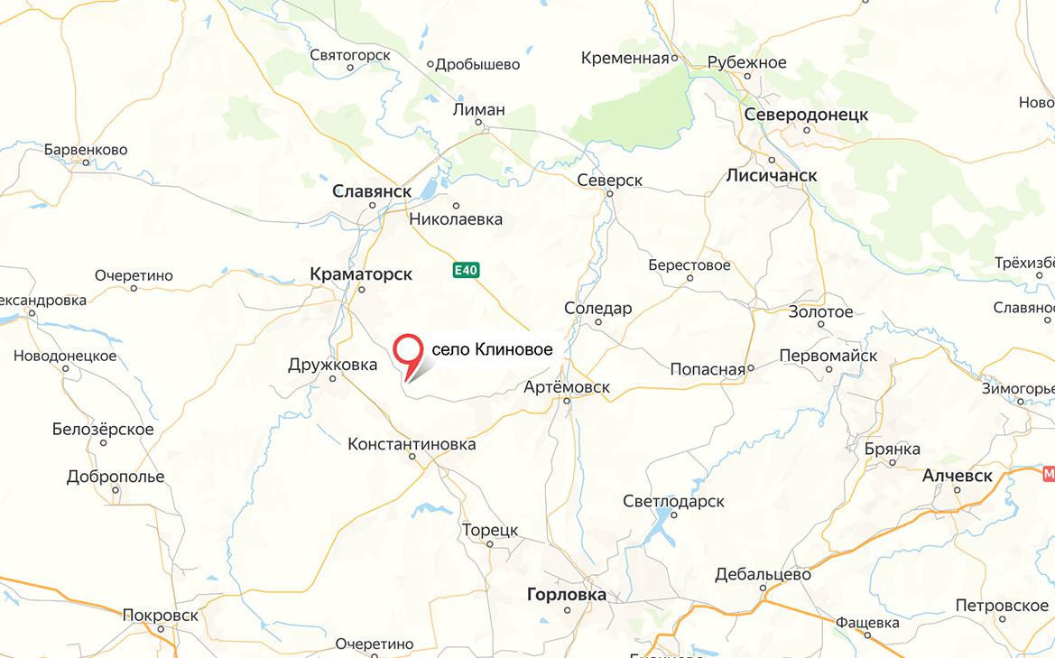 Минобороны сообщило о занятии Клинового в ДНР