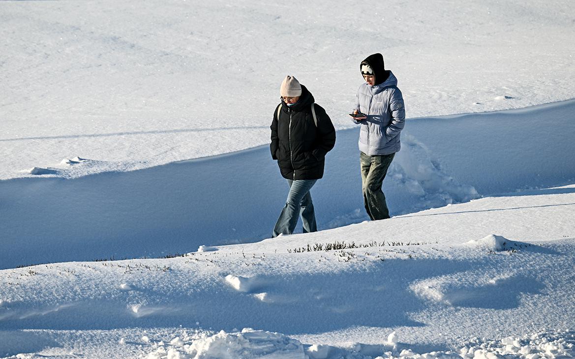 Ночью в Подмосковье похолодало до минус 30
