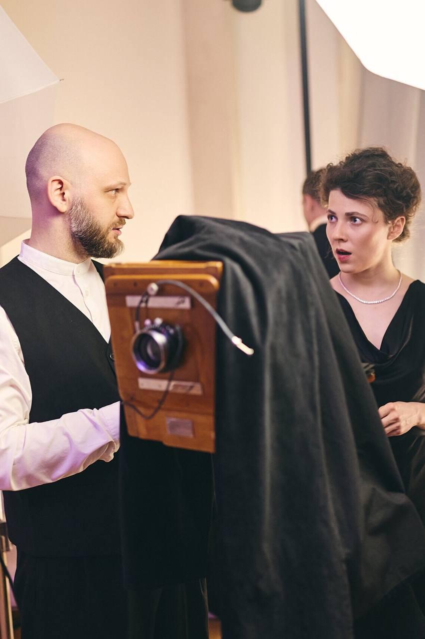 Ретрофотоателье &laquo;Шипр&raquo; и актриса Ясмина Омерович