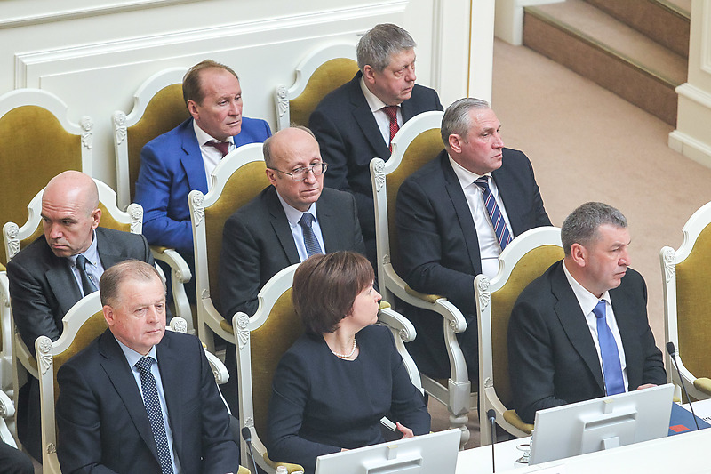 Действующие и бывшие чиновники Смольного, работавшие при Георгии Полтавченко
