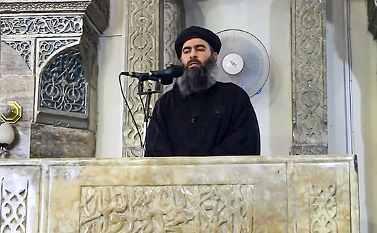Лидер террористической группировки «Исламское государства» Абу Бакр аль-Багдади
