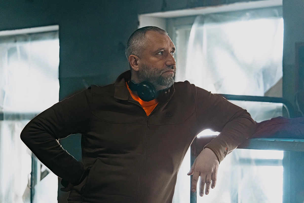 Фото со съемок фильма «Вершина»