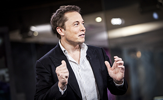 Создатель проектов SpaceX и Tesla Motors предприниматель Илон Маск